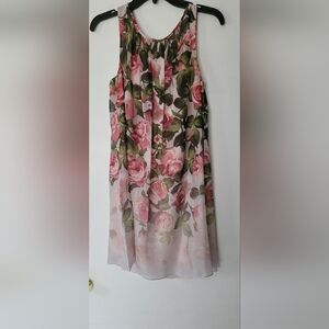 Maggy London Floral Sleeveless Dress